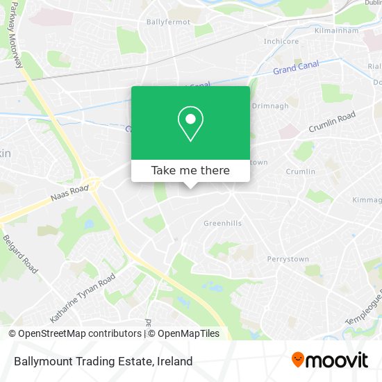 Ballymount Trading Estate plan