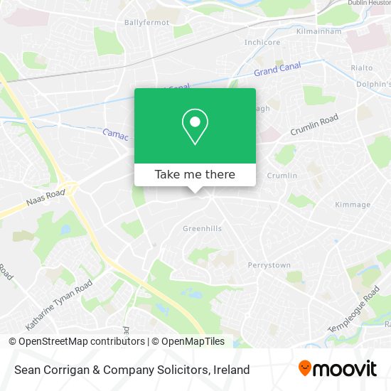 Sean Corrigan & Company Solicitors map