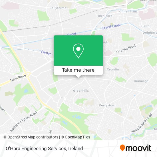 O'Hara Engineering Services map