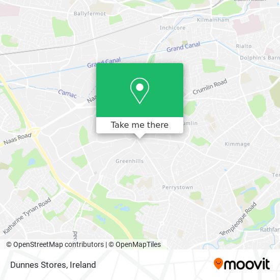 Dunnes Stores map