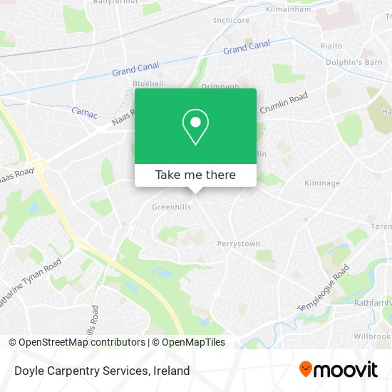 Doyle Carpentry Services map