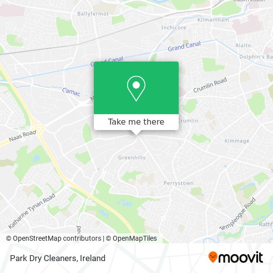 Park Dry Cleaners map