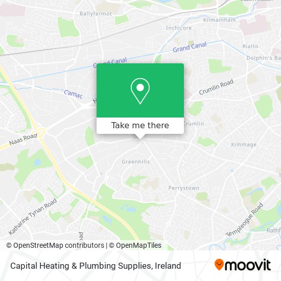 Capital Heating & Plumbing Supplies map
