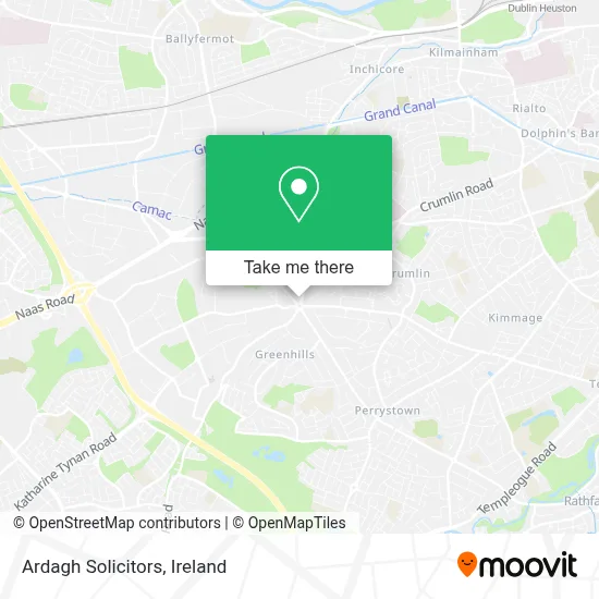 Ardagh Solicitors map