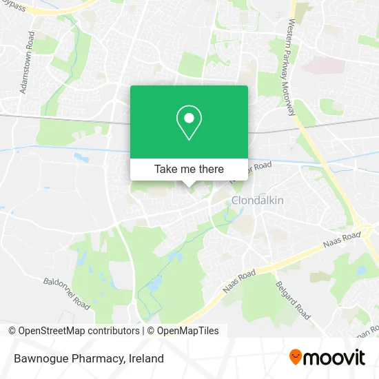 Bawnogue Pharmacy map