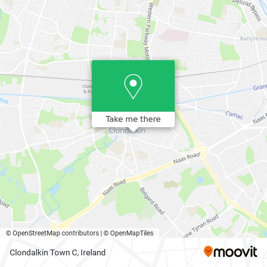 Clondalkin Town C map