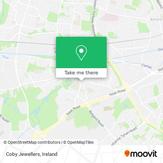 Coby Jewellers map