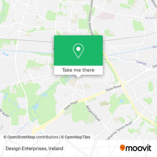 Design Enterprises map