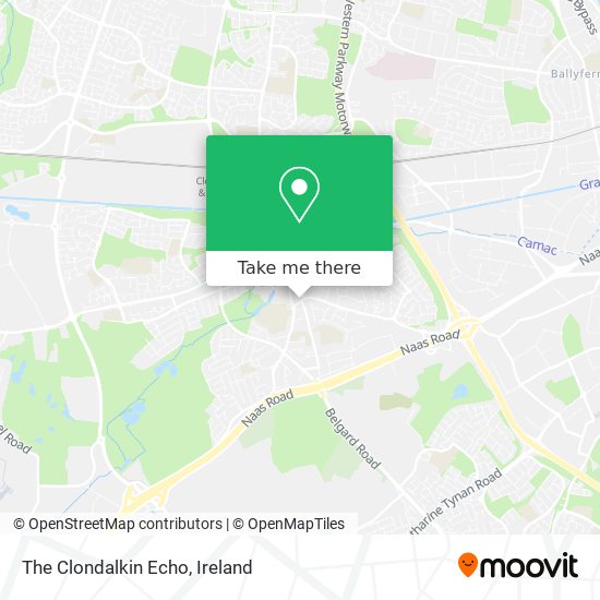 The Clondalkin Echo map