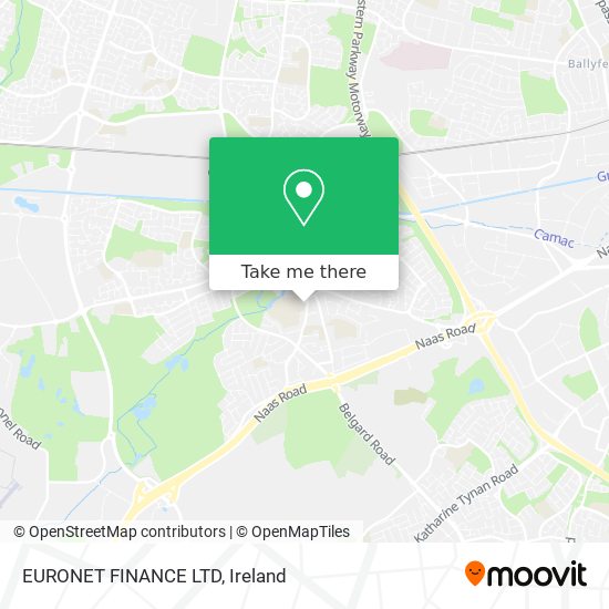 EURONET FINANCE LTD map