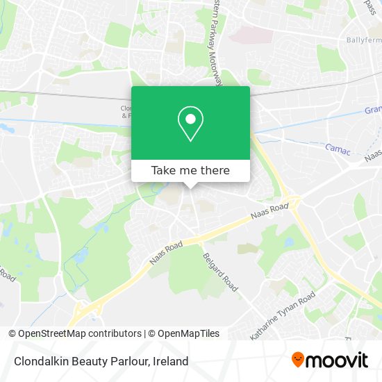 Clondalkin Beauty Parlour map