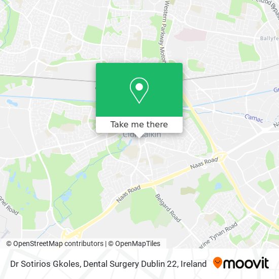 Dr Sotirios Gkoles, Dental Surgery Dublin 22 plan