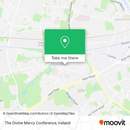 The Divine Mercy Conference map