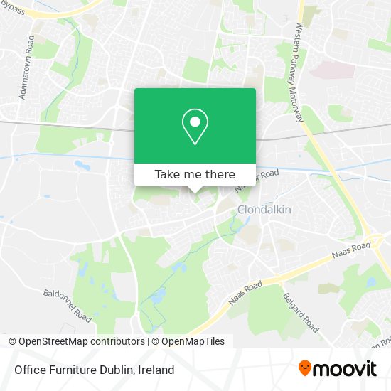 Office Furniture Dublin map