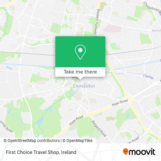 First Choice Travel Shop map