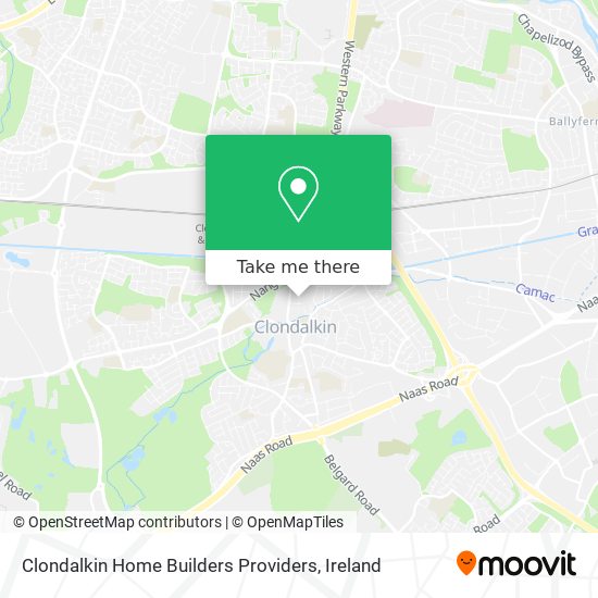 Clondalkin Home Builders Providers map