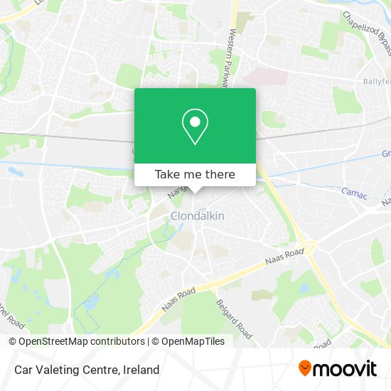 Car Valeting Centre map