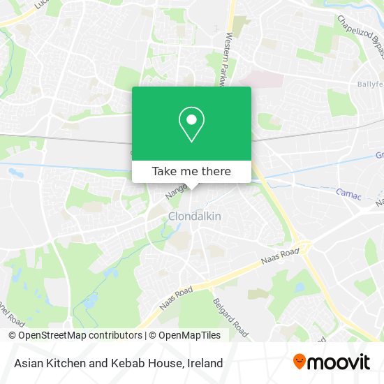 Asian Kitchen and Kebab House map