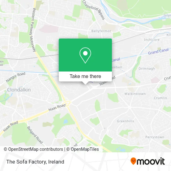 The Sofa Factory map