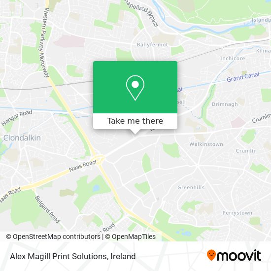 Alex Magill Print Solutions map