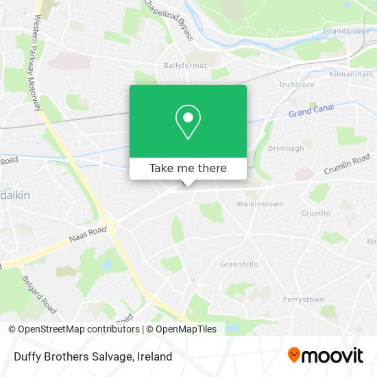 Duffy Brothers Salvage map