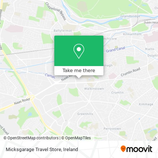 Micksgarage Travel Store map