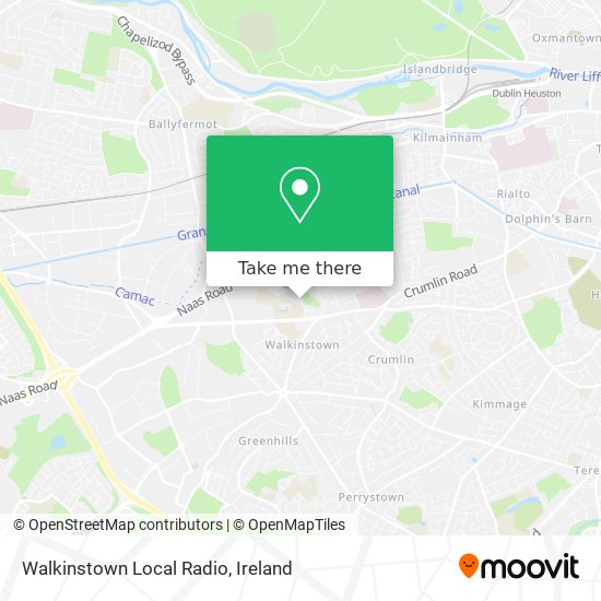 Walkinstown Local Radio map