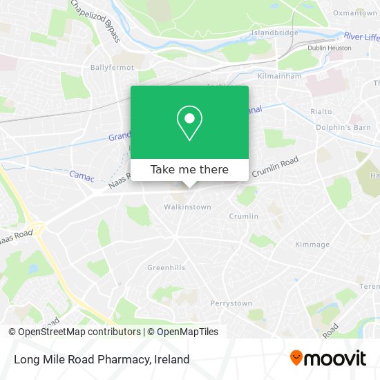 Long Mile Road Pharmacy map