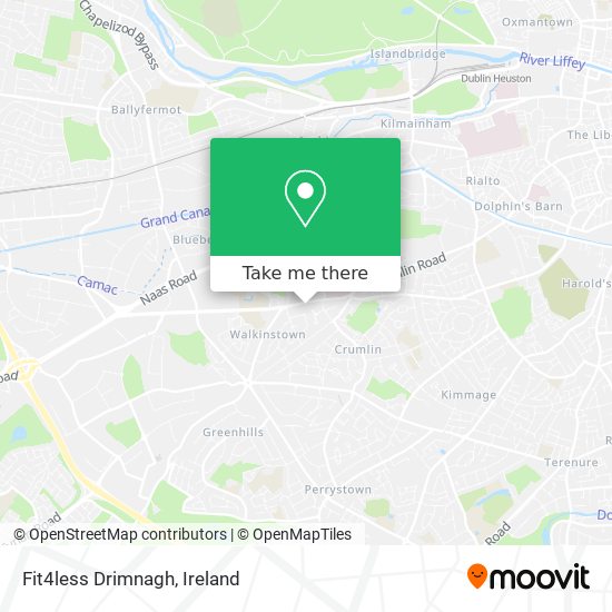 Fit4less Drimnagh map