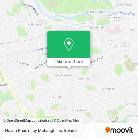 Haven Pharmacy McLaughlins map
