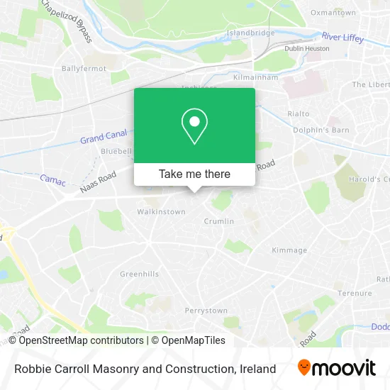 Robbie Carroll Masonry and Construction map