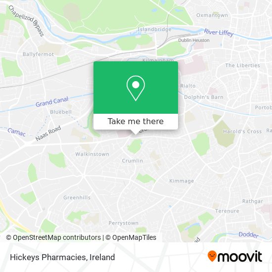 Hickeys Pharmacies map