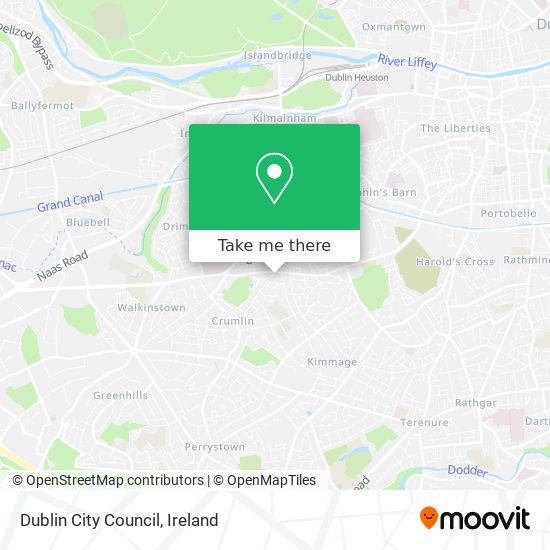 Dublin City Council map