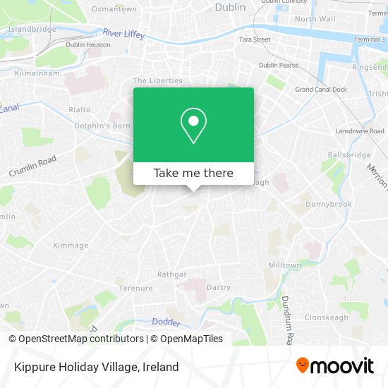 Kippure Holiday Village map