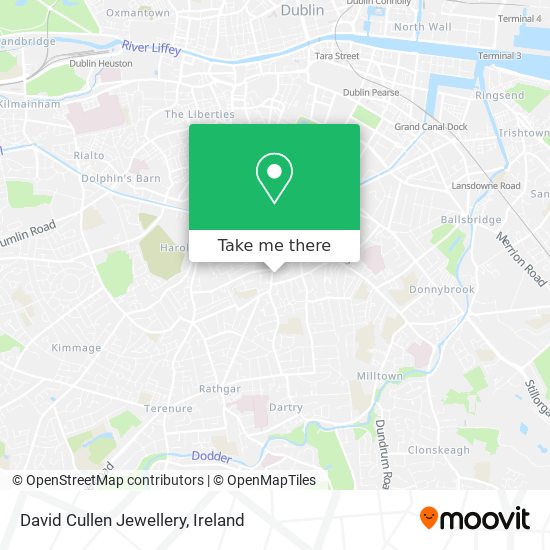 David Cullen Jewellery map
