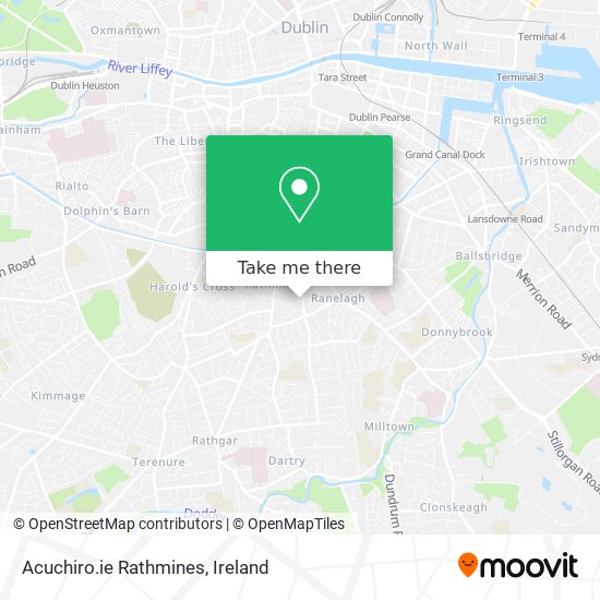 Acuchiro.ie Rathmines map