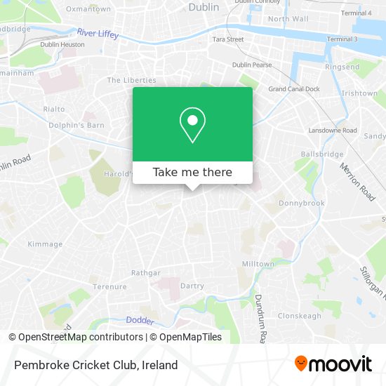 Pembroke Cricket Club map
