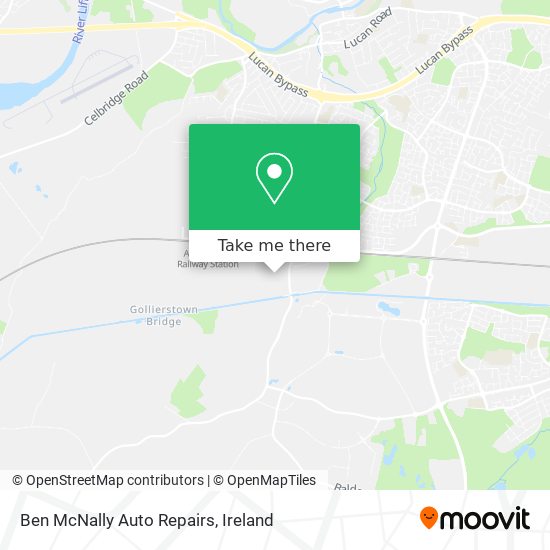 Ben McNally Auto Repairs map