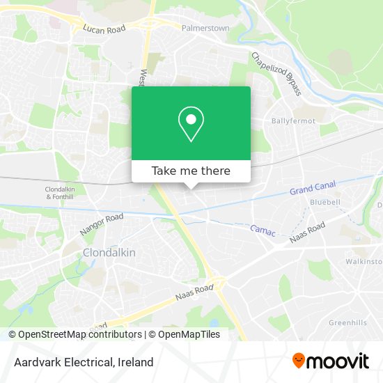 Aardvark Electrical map