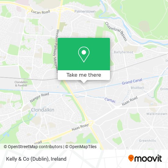 Kelly & Co (Dublin) map