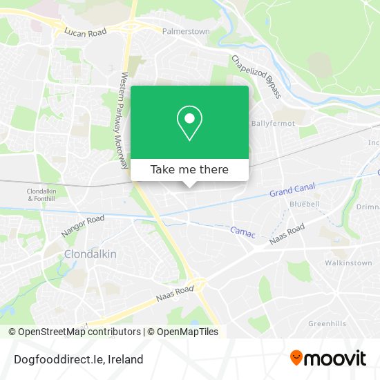 Dogfooddirect.Ie map