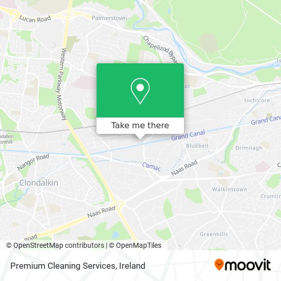 Premium Cleaning Services map