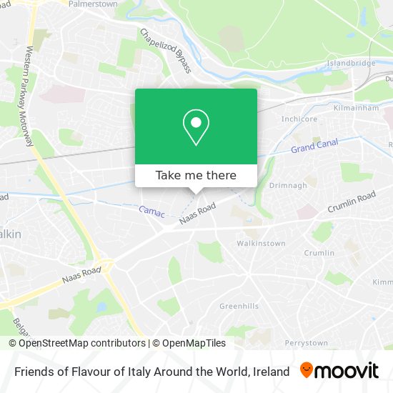 Friends of Flavour of Italy Around the World map