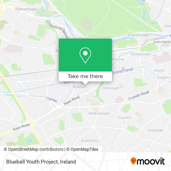 Bluebell Youth Project map