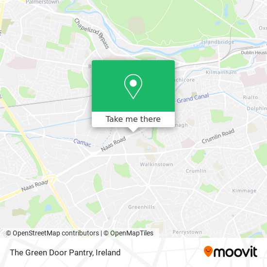 The Green Door Pantry map