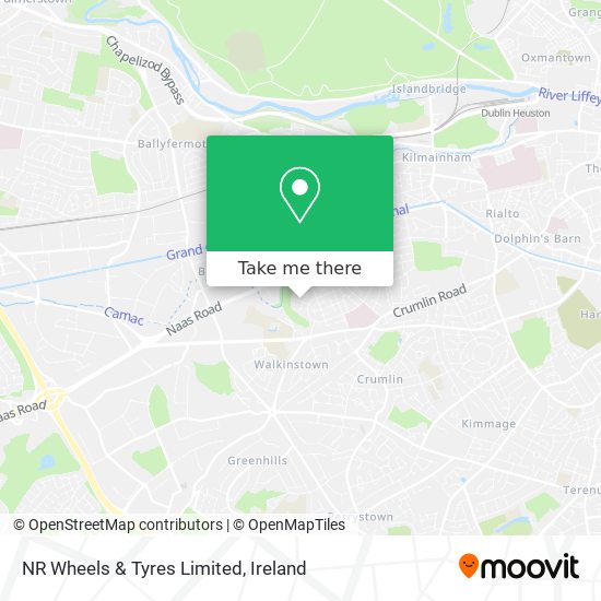 NR Wheels & Tyres Limited map