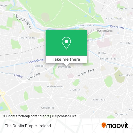 The Dublin Purple map