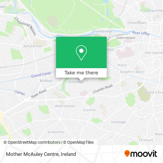 Mother McAuley Centre map