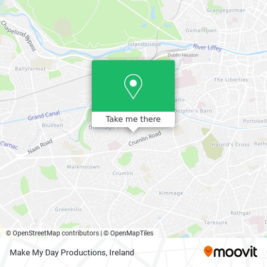 Make My Day Productions map