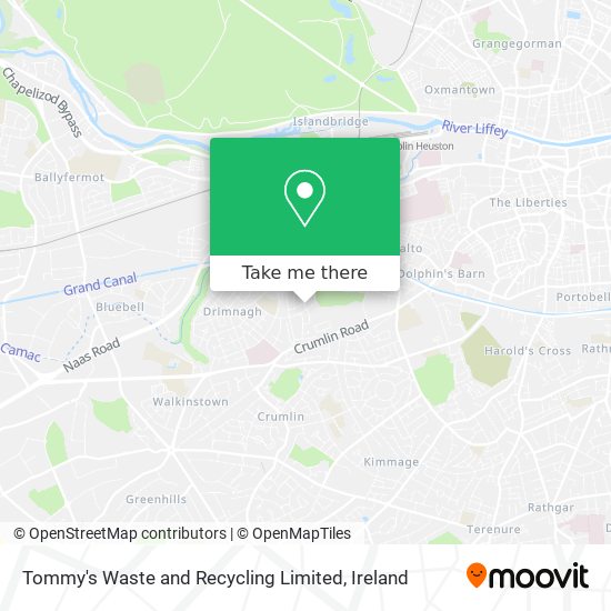 Tommy's Waste and Recycling Limited map